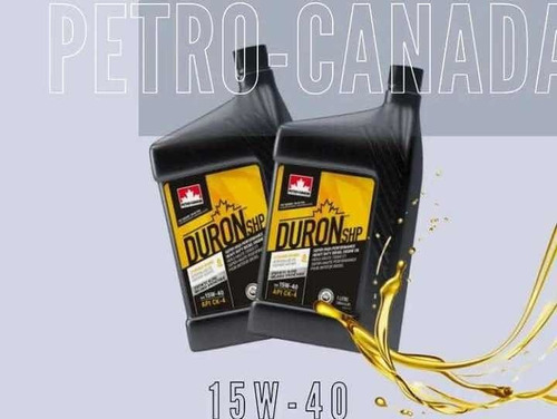 Aceite Petro Canadá Semi Sintético 15w40 Caja De 12 Litros