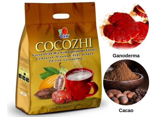 Cocozhi Dxn C/ Ganoderma - 20 Sobres (chocolatada Saludable)