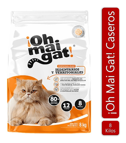 Alimento Para Gatos Oh Mai Gat 8kg 