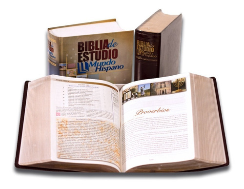 Biblia De Estudio Mundo Hispano · Tapa Dura