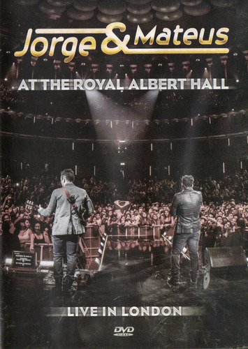 Dvd Jorge & Mateus - Live At The Royal Albert Hall (Usado)