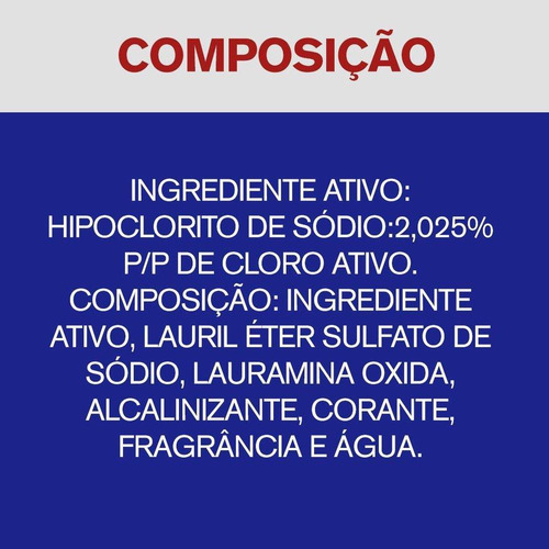 Imagem 6 de 7 de Limpador Limpeza Pesada Veja 1l Cloro C/ 20% Off