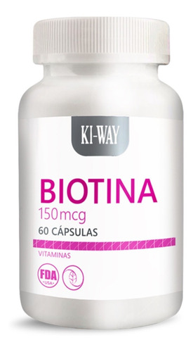 Biotina 150 Mcg / 60 Capsulas