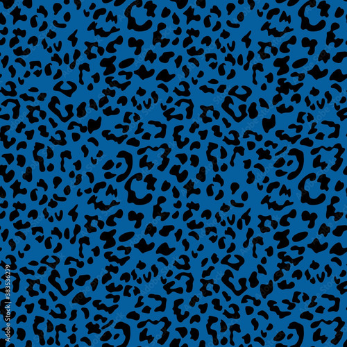 Pack X 10 Globos Animal Print Leopardo Azul Sempertex 12 PLG