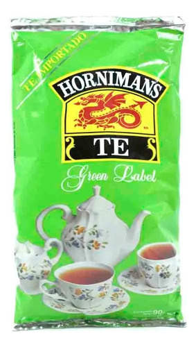 Té Hornimans negro en bolsa pack x 4