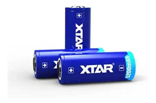 Bateria Xtar 26650 5.200mah Original , 1un.