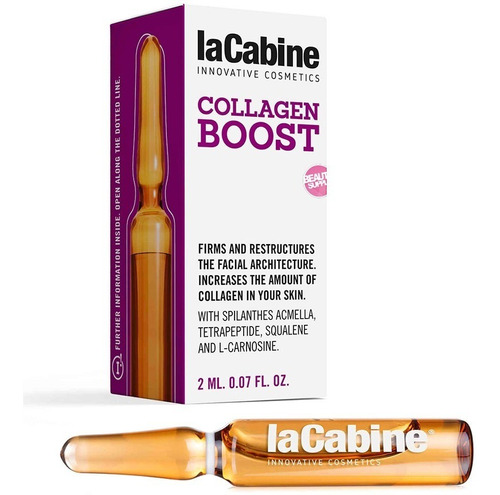 Ampolla Lacabine Collagen Boost 2ml, Reafirma Y Reestructura