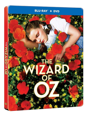 Blu-ray + Dvd The Wizard Of Oz / El Mago De Oz / Steelbook