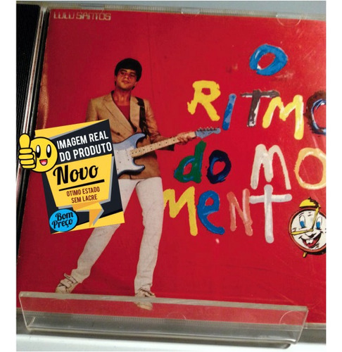 Cd Lulu Santos O Ritmo Do Momento Novíssimo