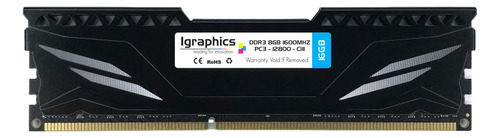 Memória Ram 8gb Ddr3 1600mhz