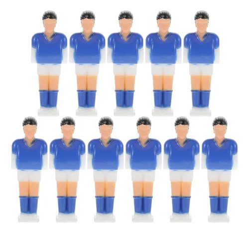 eyepower 11 Jugadorés Futbolín 16mm - Brasil Amarillo Azul - Figuras Fútbol de Mesa - Muñecos Mini Fútbol - Barritas eyepower 11 Jugadorés Futbolín 16mm - Brasil Amarillo Azul - Figuras Fútbol de Mesa - Muñecos Mini Fútbol - Barritas