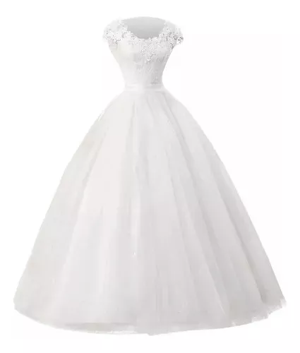 Reino Anuncio cayó Vestido De Novia Matrimonio Cristiano Evangelico Completo | MercadoLibre 📦