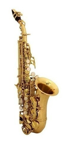 Blessing - Sax Soprano Curvo Sib, Laqueado Con Estuche