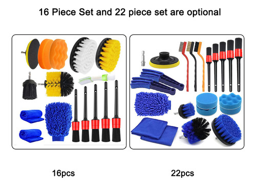 Cepillo De Limpieza Para Detalles Del Kit De Cepillos Para A