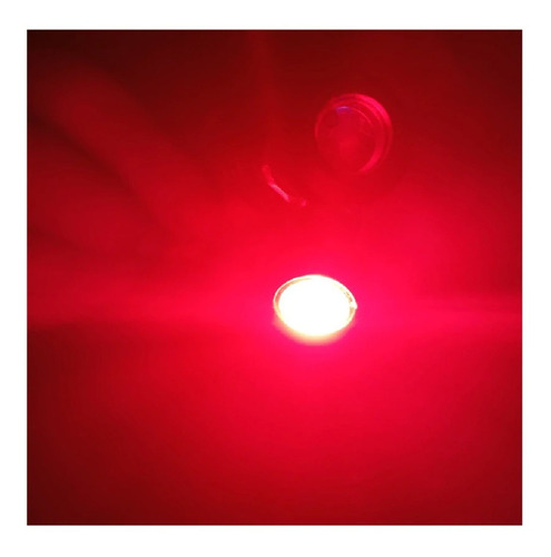 Imagen 4 de 5 de Kit Ojo De Aguila 9w Con Lupa Luz Led Cob Rojo X2