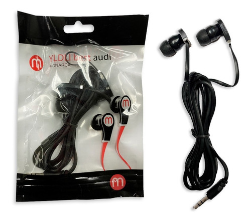 Imagen 2 de 9 de Auriculares In Ear Deportivos Con Cable Para Celular P Jack