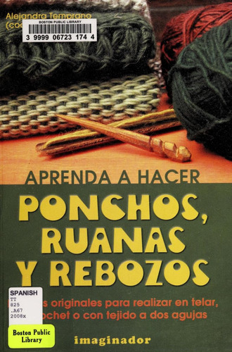 Ponchos Ruanas  Rebozos - Aa.vv.