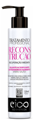 Choque De Queratina Eico Cosméticos Salva Cabelo De 120ml