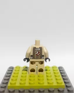 Lego Minifigura Original Traje Ray Cazafantasmas 