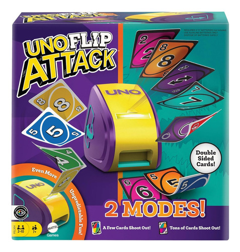 Juego De Mesa Uno Attack Con Acción Y Estrategia Inesperada