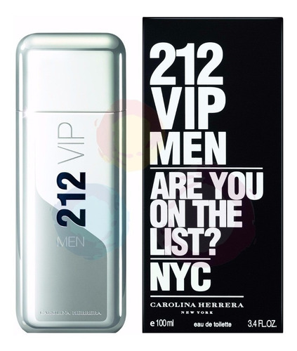 Perfume 212 Vip De Carolina Herrera 100 Ml