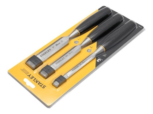 Juego De Formones X 3pz S5000 1/2 - 1 16-125 Stanley