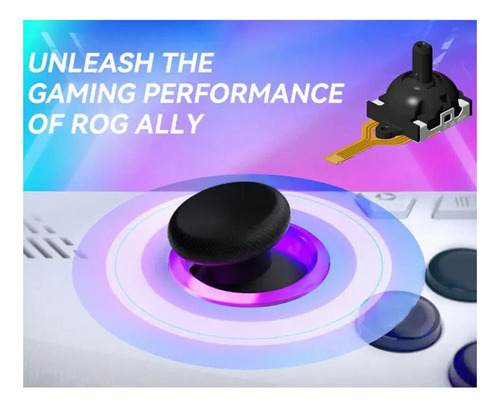 2 Peças De Joystick Asus Rog Ally Para Acessórios Rog Ally