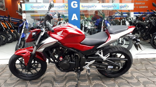 Imagem 2 de 14 de Honda Cb 500f Abs 2019 Vermelha Impecável