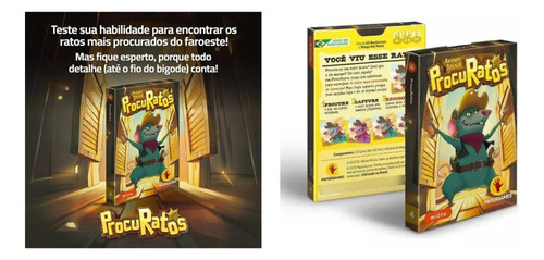 Jogos Pocket Procuratos + Trio - Jogo De Cartas - Papergames