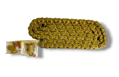 Cadena Reforzada 428hx128l Dorada C/oring Aldrich