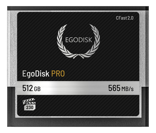 Egodisk Tarjeta Pro 512gb Cfast 2.0 Blackmagic Ursa Mini 4k