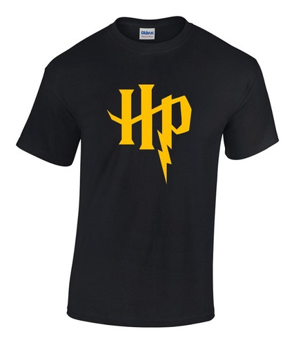 Camiseta Hombre Harry Potter Logo  Algodon 100%