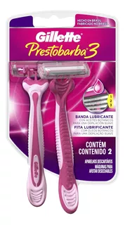 Gillette Prestobarba 3 Mujer Banda Lubricante 2 Unidades