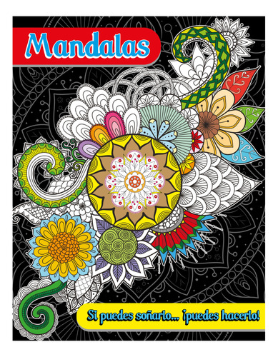 Libro Para Colorear Mandalas 16 Páginas