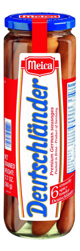 Salchichas Alemanas Deutschlander Premium 360 Gramos