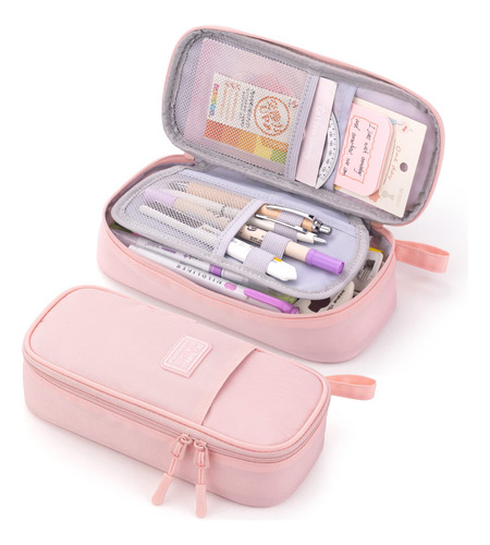 Estuche Duradero Para Bolígrafos, Bolsa Grande De Almacenami