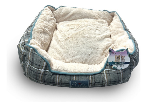 Cama Para Mascota Perro Gato Almohadón Reversible Tamaño S