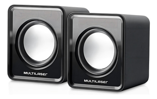 Caixa De Som, 3w Rms, Preta, Sp144, Multilaser