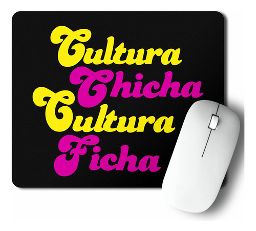 Mouse Pad Cultura Chicha Cultura Ficha (d0127 Boleto.store)