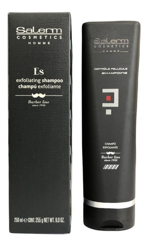 Shampoo Anticaspa Control Exfoliante Hombre Salerm Cosmetics