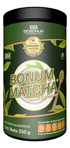 Bonum Matcha  (green Tea Matcha Orgánico)
