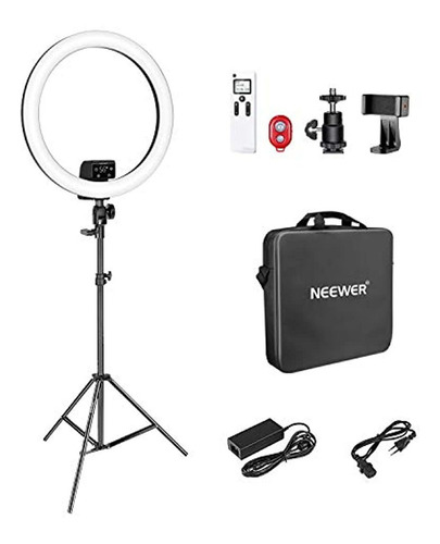 Neewer Advanced 18-inch Led Ring Light Support Manual Touch