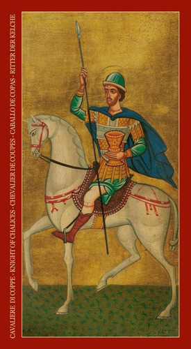 Golden Tarot Of The Tsar Lo Scarabeo Stock Ya