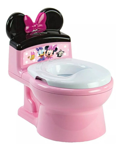 Baño Entrenador Minnie Mouse 2 En 1. Importado