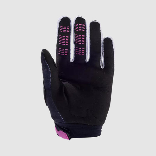 Guantes Moto Mujer 180 Flora Rosado Fox Talla S