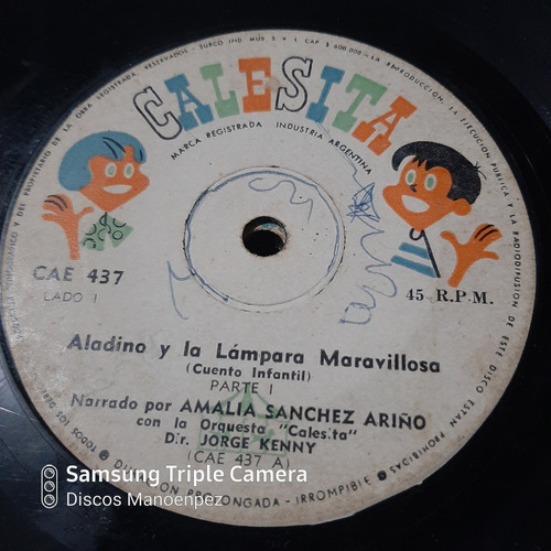 Simple Aladino Y La Lampara Maravillosa Calesita C20