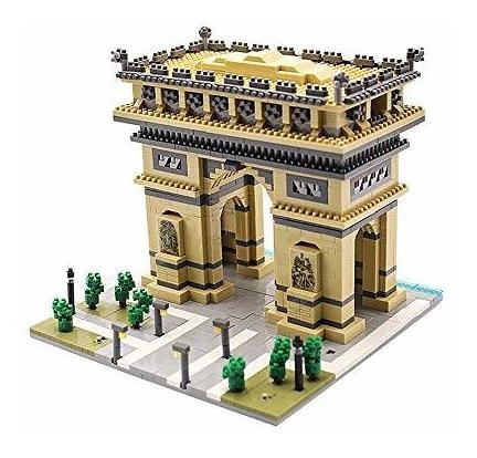 Micro Mini Blocks Arc De Triomphe Modelo De Edificio Se...