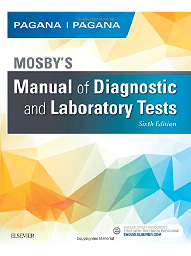 Book : Mosbys Manual Of Diagnostic And Laboratory Tests -..