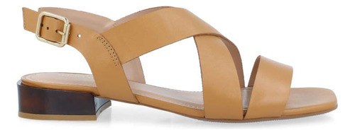 Sandalia Hush Puppies Magnna Camel Para Dama