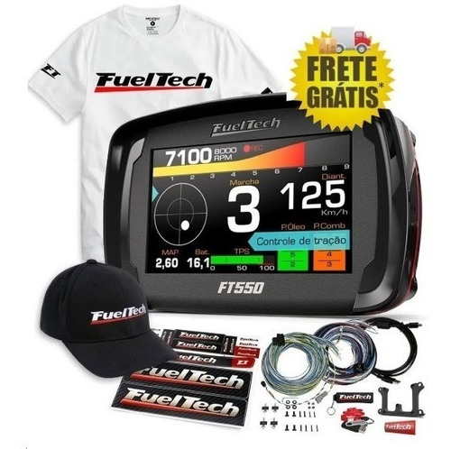 Fueltech Ft550 Chicote 3 Metros 12x Sem Juros! + Brindes 